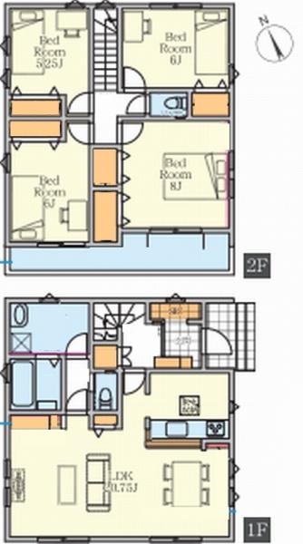 座間市南栗原６丁目の新築一戸建
