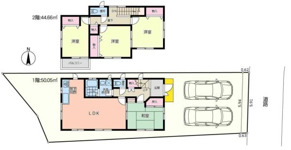 厚木市金田の中古一戸建
