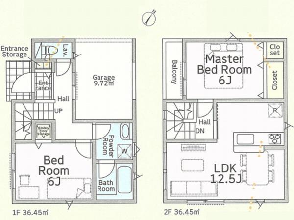座間市ひばりが丘3丁目の新築一戸建