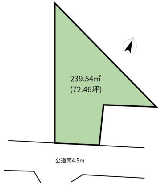 座間市四ツ谷の土地