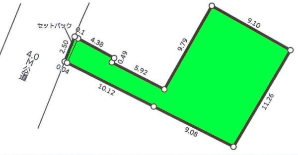 座間市南栗原3丁目の売土地