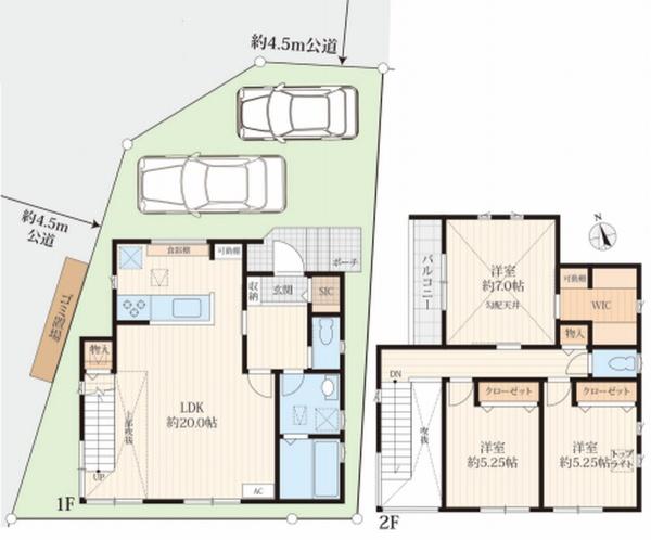 海老名市大谷北３丁目の新築一戸建