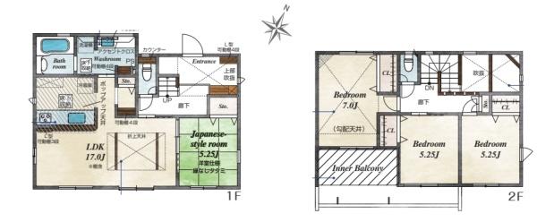 海老名市上今泉5丁目の新築一戸建