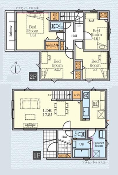 海老名市国分南２丁目の新築一戸建