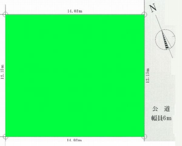 綾瀬市小園南２丁目の土地