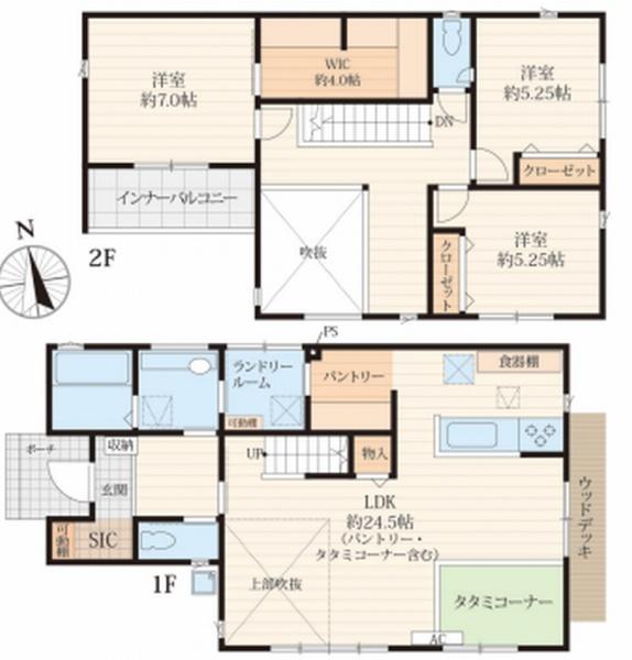 綾瀬市大上８丁目の新築一戸建