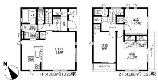 座間市明王の新築一戸建