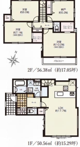 海老名市下今泉４丁目の新築一戸建