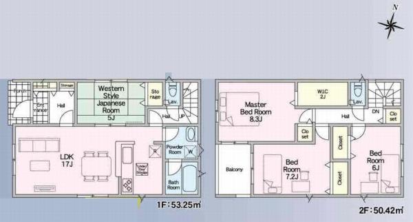 座間市入谷西２丁目の新築一戸建