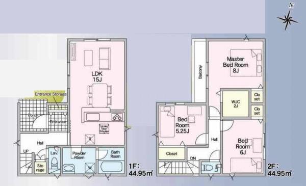 座間市入谷西２丁目の新築一戸建