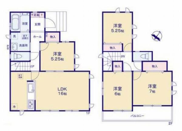 座間市ひばりが丘２丁目の新築一戸建