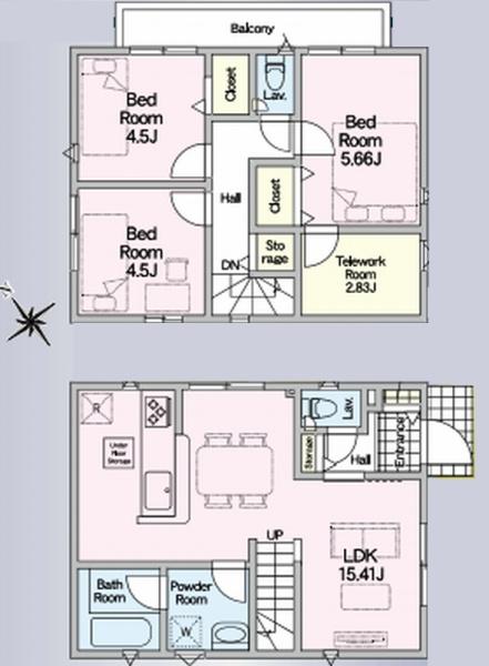 座間市明王の新築一戸建