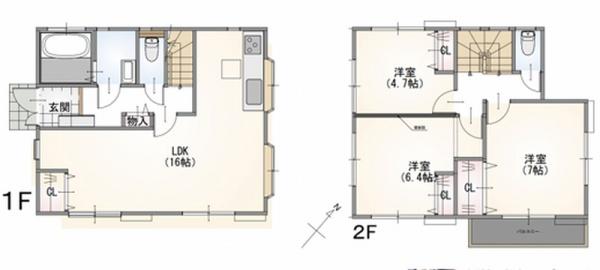 海老名市望地２丁目の中古一戸建