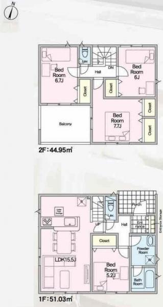 厚木市下川入の新築一戸建