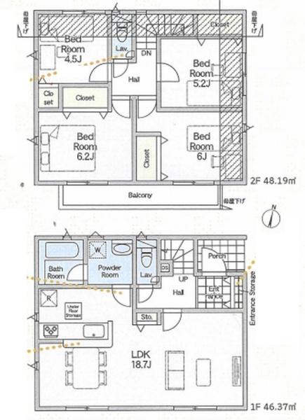 綾瀬市寺尾南２丁目の新築一戸建