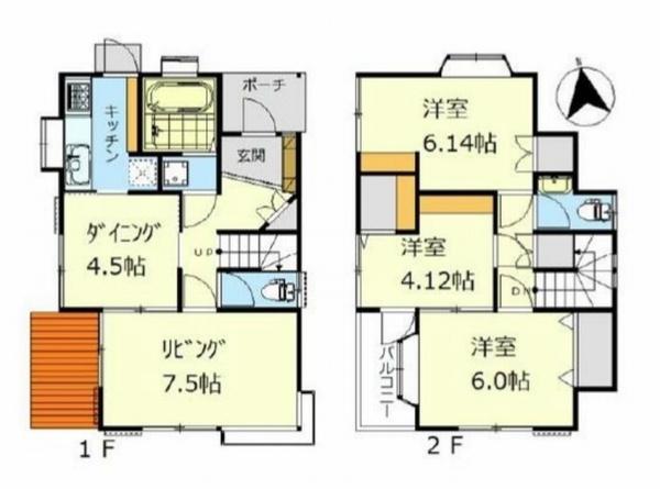 愛甲郡愛川町中津の中古一戸建