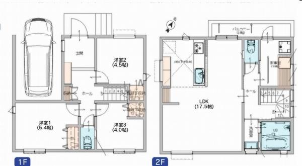 綾瀬市寺尾西１丁目の新築一戸建