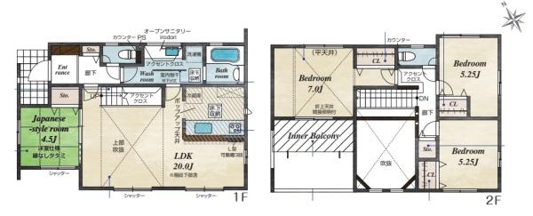 海老名市国分寺台５丁目の新築一戸建