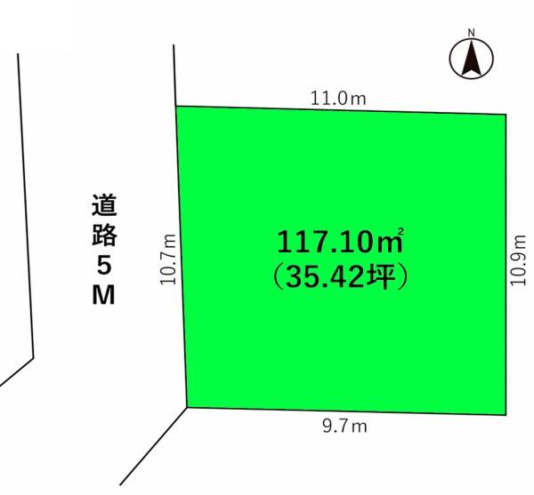 厚木市上依知の売土地