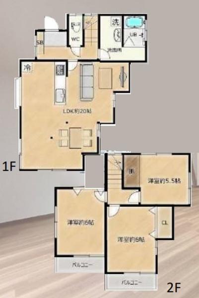 海老名市杉久保南３丁目の中古一戸建て