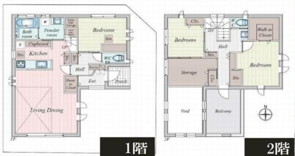 座間市入谷東３丁目の中古一戸建て