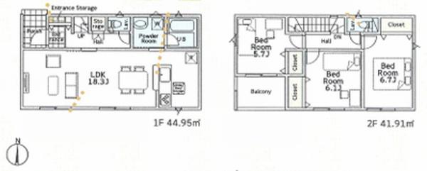 綾瀬市早川の新築一戸建