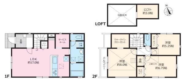 座間市ひばりが丘１丁目の新築一戸建