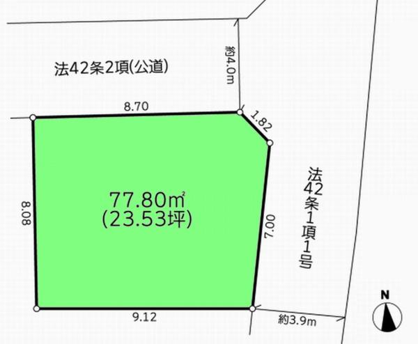 海老名市上今泉１丁目の売土地