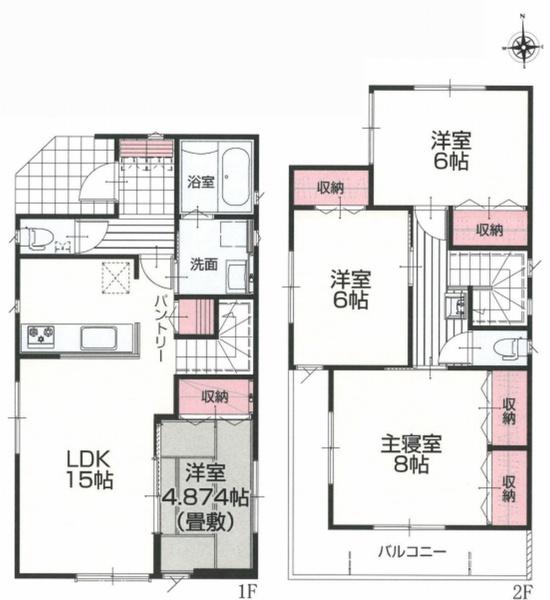 座間市新田宿の新築一戸建