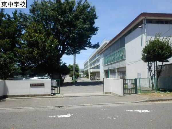 座間市ひばりが丘２丁目の新築一戸建(座間市立東中学校)