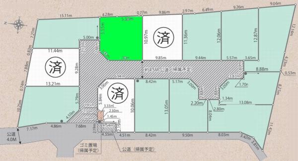 綾瀬市蓼川３丁目の売土地