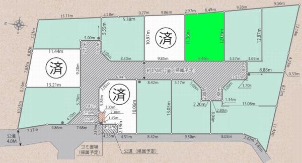 綾瀬市蓼川３丁目の売土地
