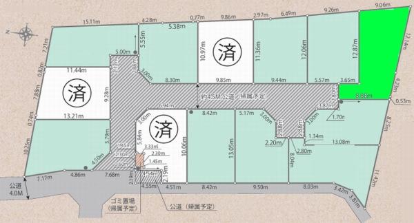 綾瀬市蓼川３丁目の売土地