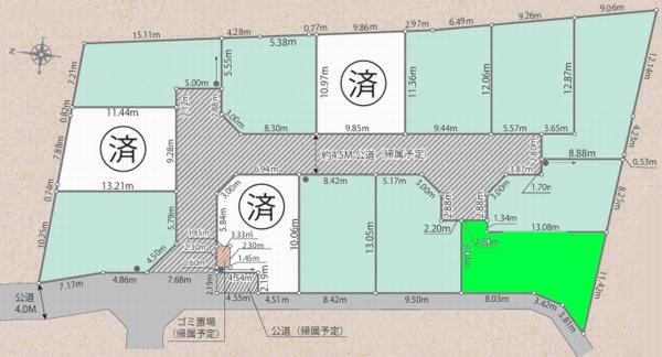 綾瀬市蓼川３丁目の売土地
