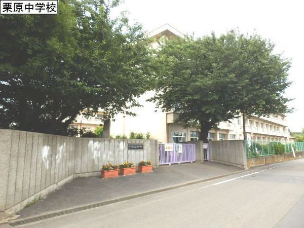 座間市緑ケ丘４丁目の土地(座間市立栗原中学校)
