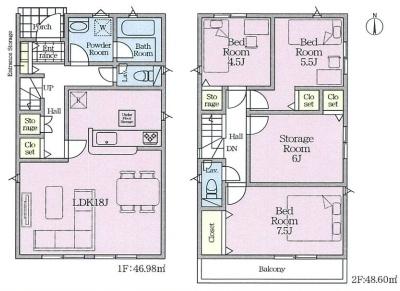 相模原市南区磯部の新築一戸建
