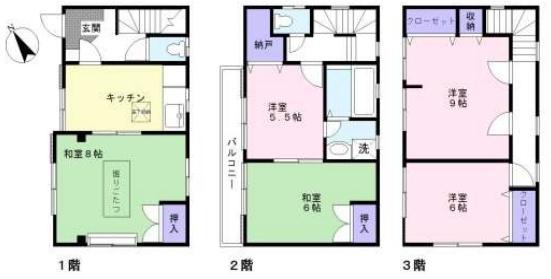 座間市ひばりが丘1丁目の中古一戸建