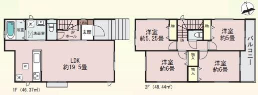 海老名市杉久保北５丁目の新築一戸建