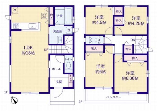 座間市明王の新築一戸建