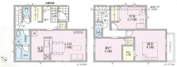 座間市ひばりが丘2丁目の新築一戸建