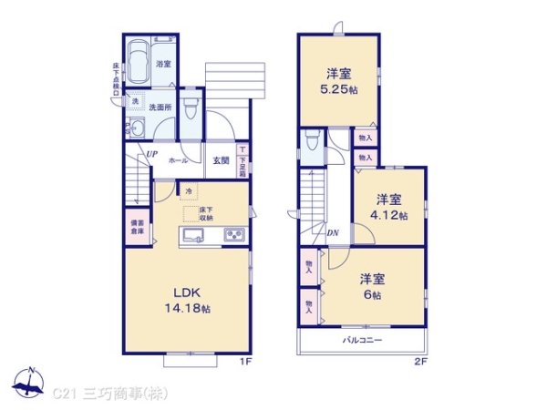 所沢市中新井４丁目の新築一戸建