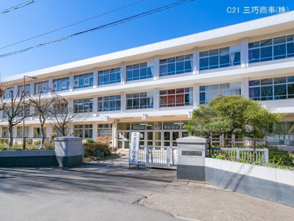 所沢市中新井4丁目の新築一戸建(所沢市立美原中学校)