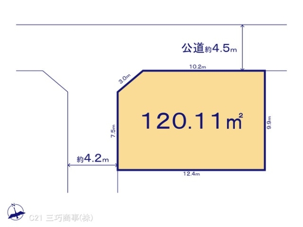 所沢市大字牛沼の売土地