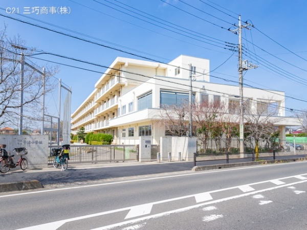 所沢市大字上安松の土地(所沢市立牛沼小学校)