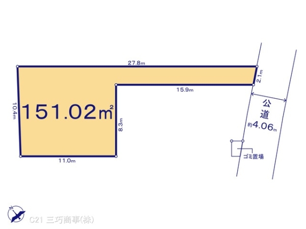 所沢市上新井２丁目の売土地