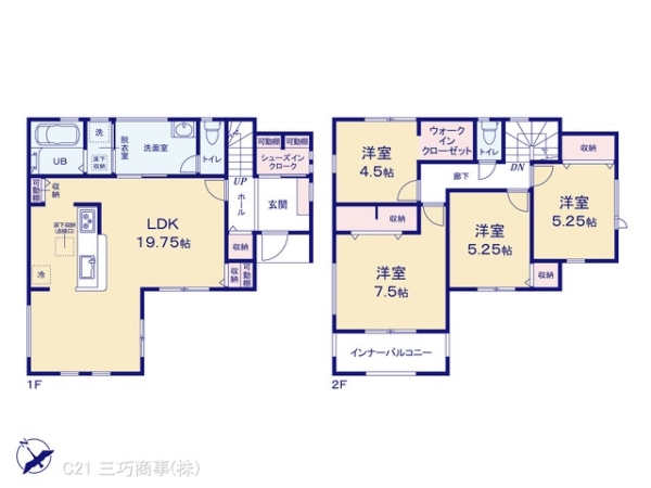所沢市上新井２丁目の新築一戸建