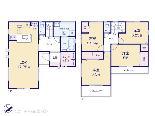 所沢市上新井２丁目の新築一戸建