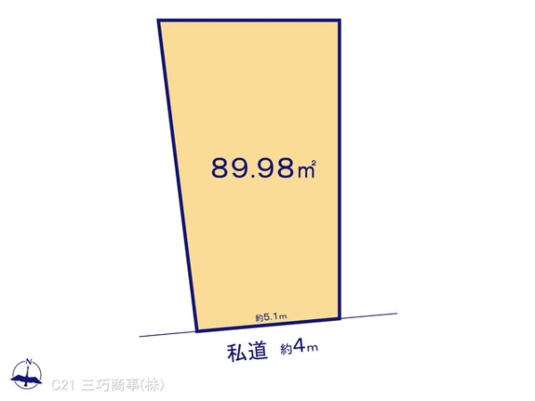 所沢市大字北秋津の土地