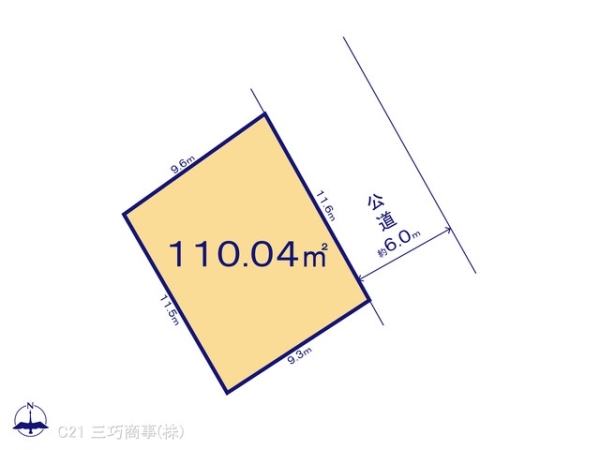 所沢市大字上安松の売土地