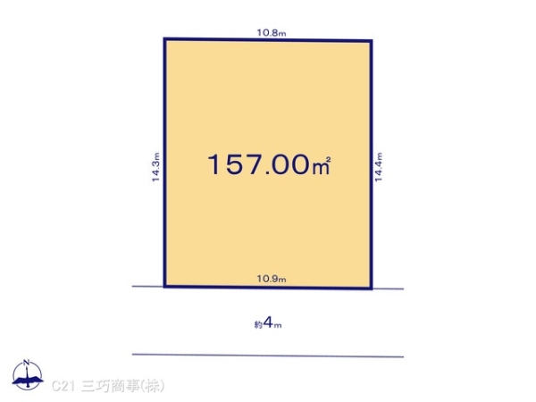 所沢市林３丁目の土地
